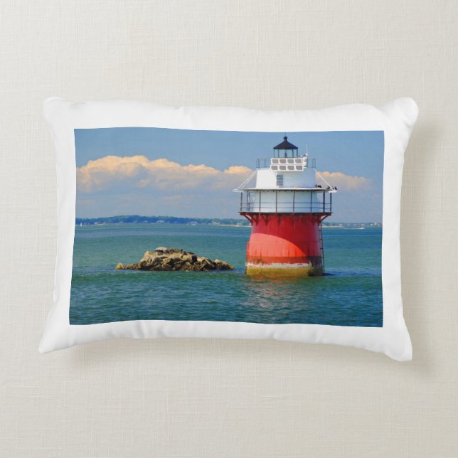 Pillow - Map of Plymouth, Duxbury & Kingston Bay (Back)