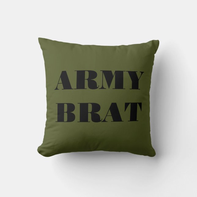 Pillow Navy Brat (Front)