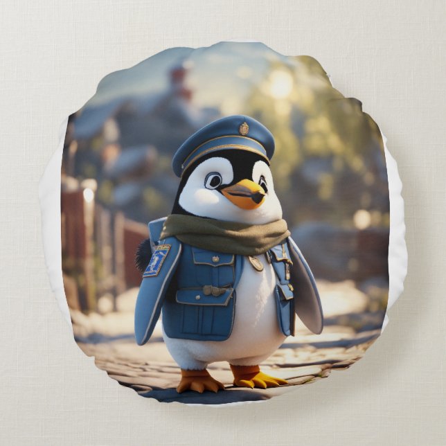  "Pillow Paradise: Unwind in Ultimate Comfort and  Round Pillow (Back)