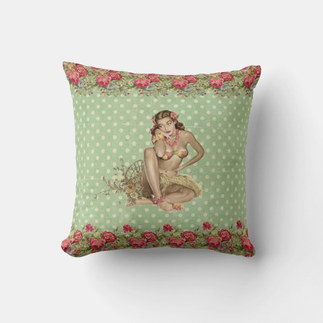 Pillow pin up aloha (Front)