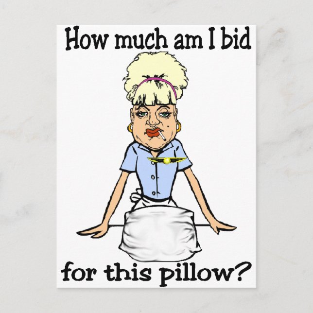 Pillow? Postcard (Front)