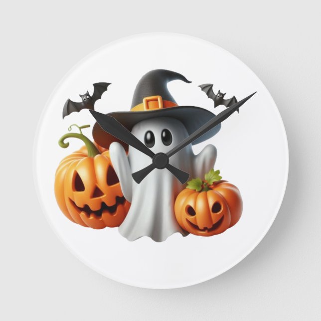 pillow round clock (Front)