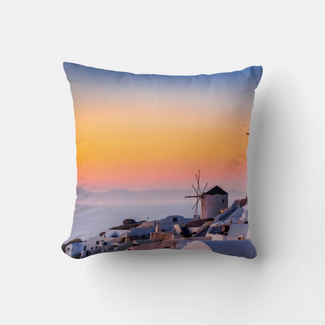 Pillow Santorini Oia (Front)