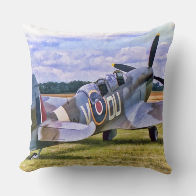 Pillow - Spitfire design (Front)