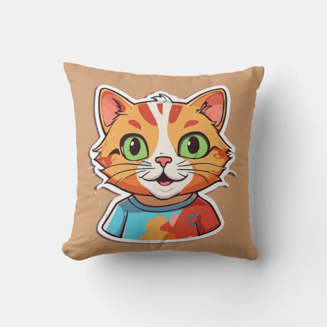 pillow Stickers Illustration desing (Front)