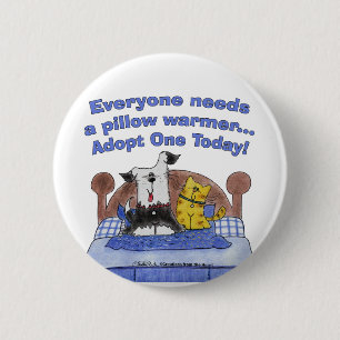 Pillow Warmers 2 Inch Round Button
