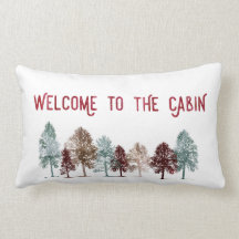 Pillow - Welcome to the Cabin