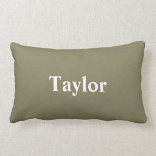 Pillow with Custom Name