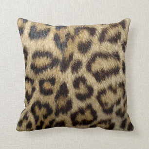 Pillow with Leopard Print