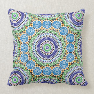 Pillow with mosaic