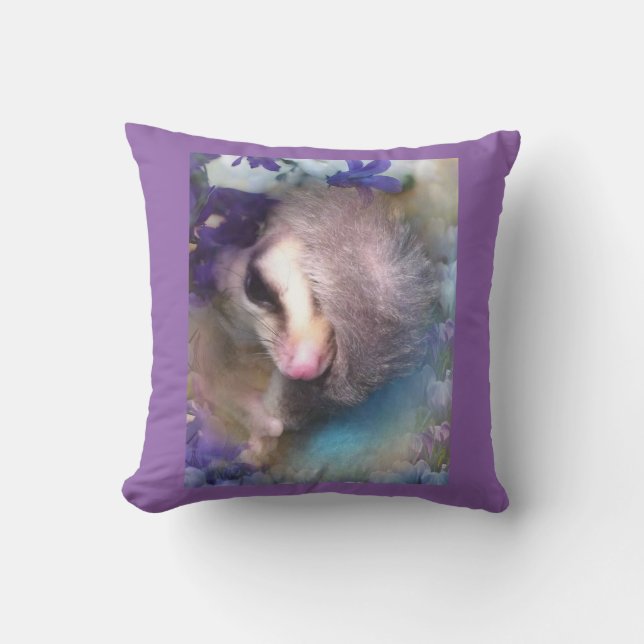 Pillow with Sugar Glider (Front)