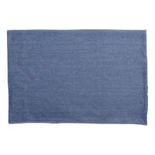 Pillowcase, with with natural blue jeans, denim pillowcase