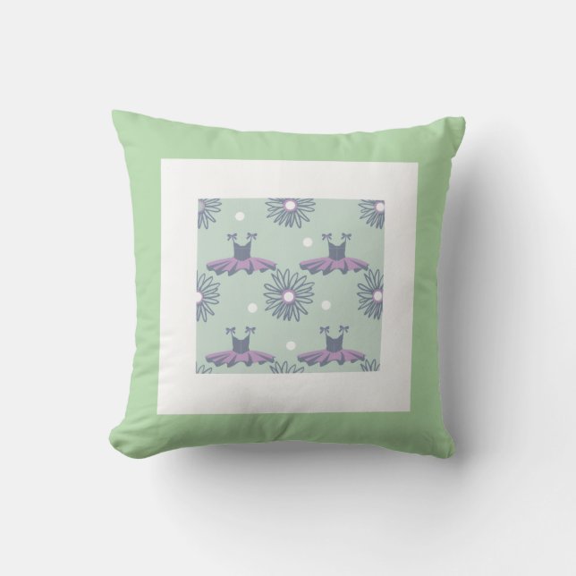 PillowPowerArt Throw Pillow (Front)