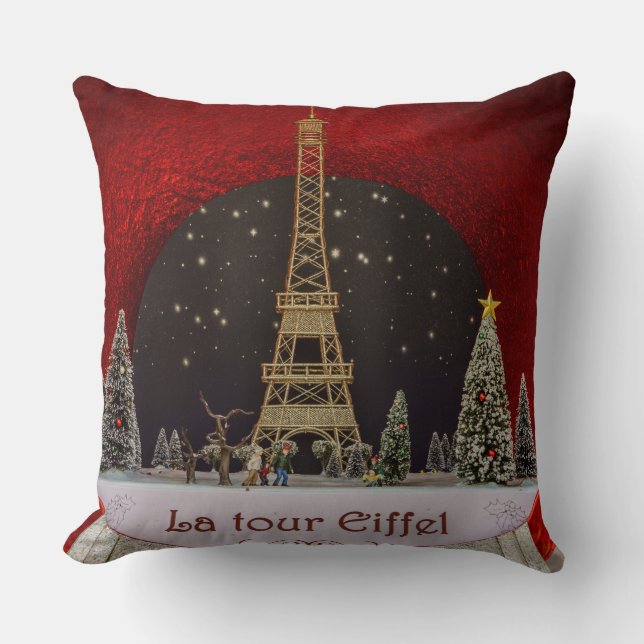 Pillows Christmas in Paris (Front)