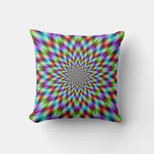Pillows Neon Star Exploding