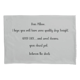 Pillowtalk Single Pillowcase, Standard Size Pillowcase