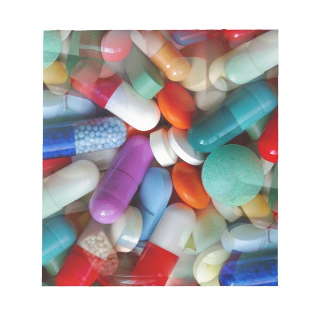 pills drugs notepad (Front)