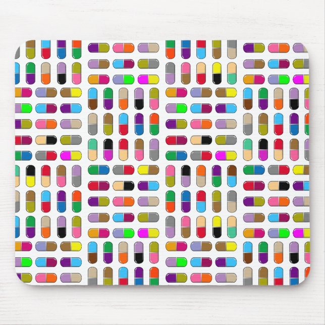 Pills Mouse Pad (Front)