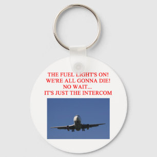 PILOT airline joke Keychain