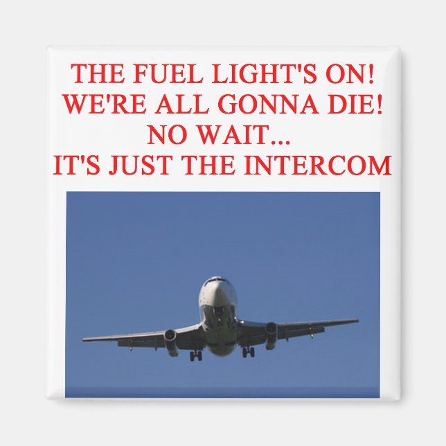 PILOT airline joke Magnet (Front)