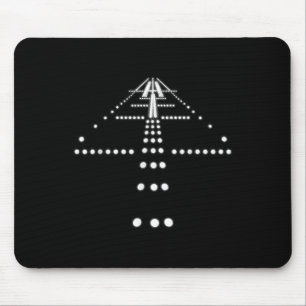 Pilot Art For Men Women Aviator Aviation Airplane Mouse Pad