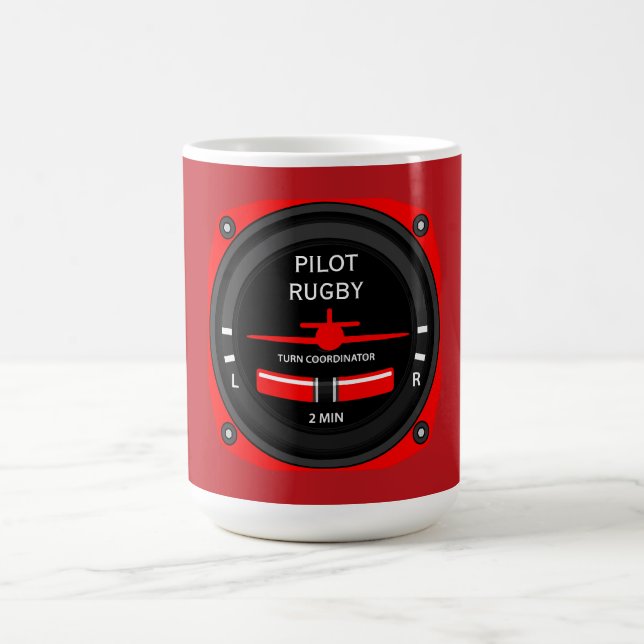 Pilot Aviation Geek Magic Mug (Center)