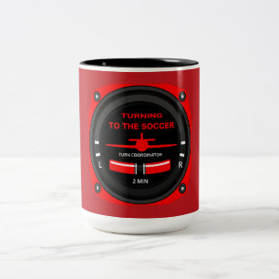 Pilot Aviation Geek Two-Tone Coffee Mug