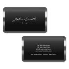 Pilot Aviator Modern Metal Border Professional