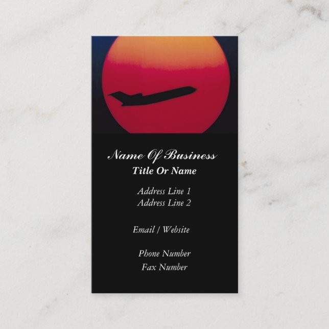 Pilot Business Card (Front)
