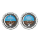 Pilot Cockpit Attitude Instrument Monogram