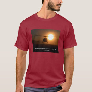 Pilot Cooler Helicopter T-Shirt