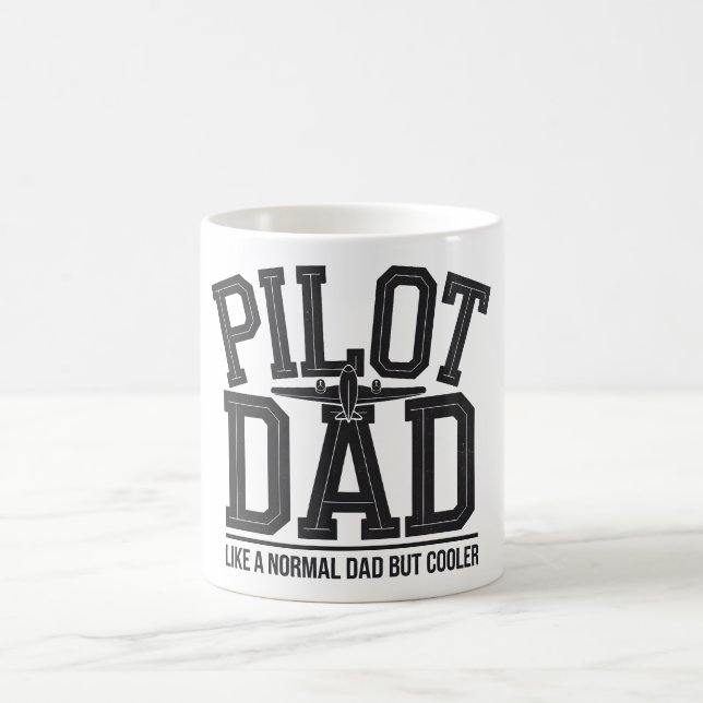 Pilot Dad Cooler Than Normal Keepsake Mug  (Center)
