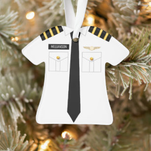 Pilot First Officer Profession Ornament