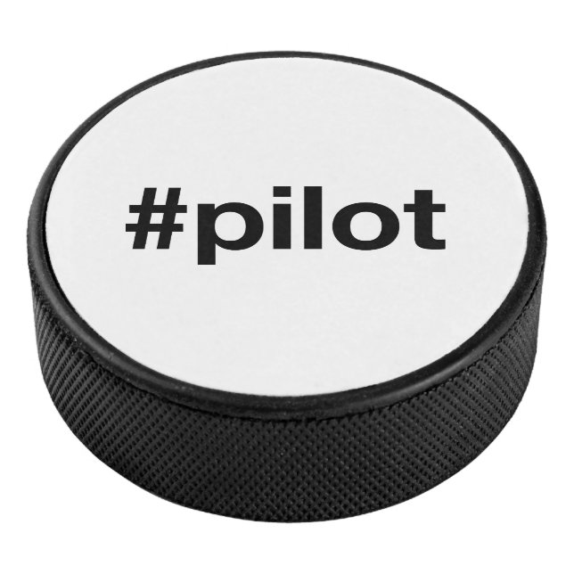 PILOT Hashtag Hockey Puck (3/4)