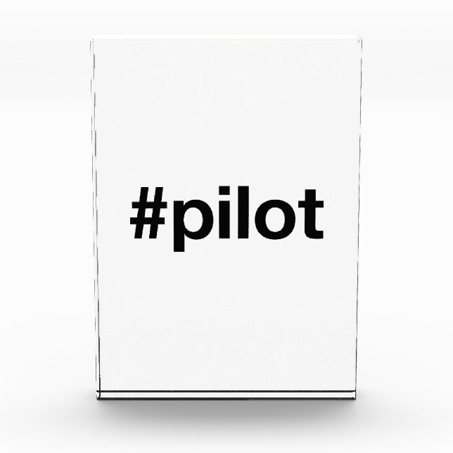 PILOT Hashtag Photo Block (Front)