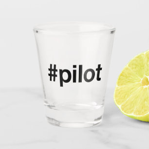 PILOT Hashtag Shot Glass