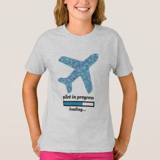 "Pilot In Progress" Airplane T-Shirt