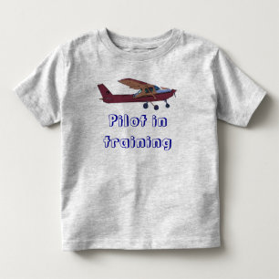 Pilot in training toddler t-shirt