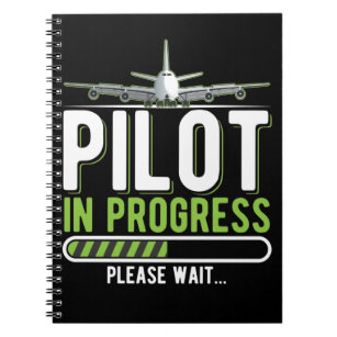 Pilot Loading Airplane Funny Pilots Notebook