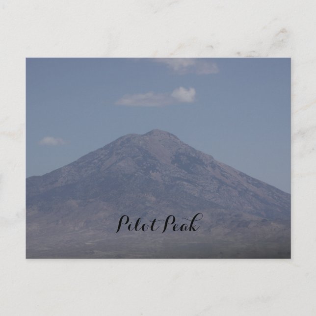 Pilot Peak Postcard (Front)