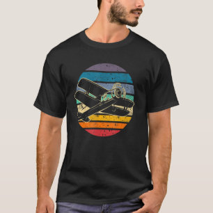 Pilot Retro Vintage Aviator Plane Aircraft Pilot A T-Shirt