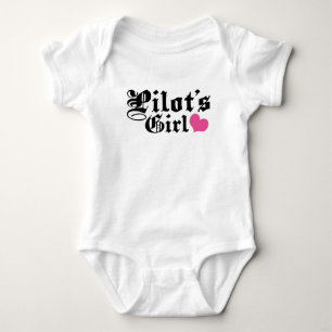 Pilot’s Girl Baby Bodysuit