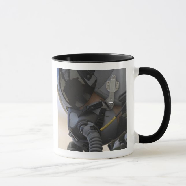 Pilot sits in his A-10 Thunderbolt II Mug (Right)