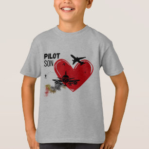 "PILOT SON – Proud Son Ready to Soar T-Shirt" T-Shirt