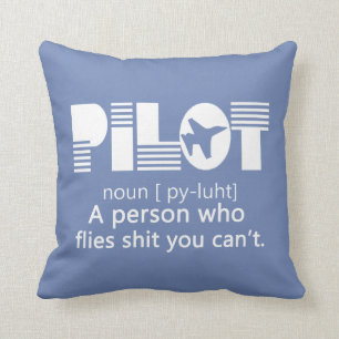 PILOT THROW PILLOW