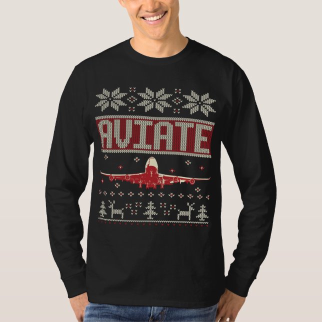 Pilot Ugly Christmas Sweater (Front)