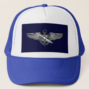 pilot wings trucker hat