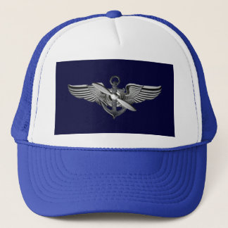 pilot wings trucker hat