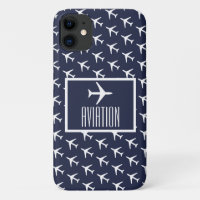 Pilote Avion Aviation Vol d'iPhone 11 Coque