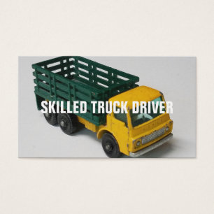 PILOTE DE CAMION COMPÉTENT